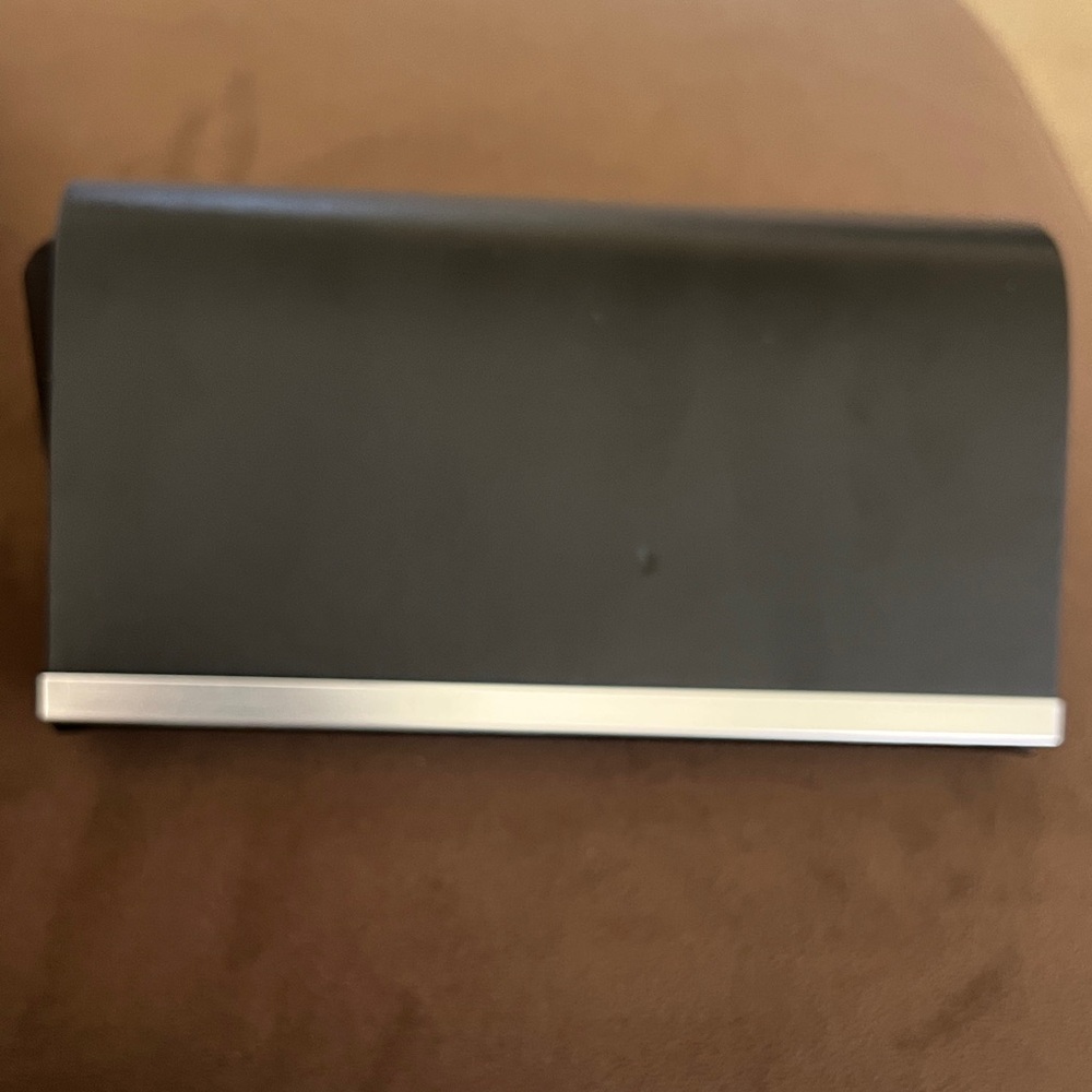 Givenchy Black and Silver Evening Clutch